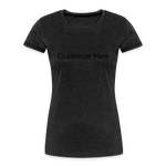 Women’s Premium Organic T-Shirt - charcoal grey