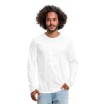 Men's Premium Long Sleeve T-Shirt - white