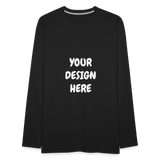 Men's Premium Long Sleeve T-Shirt - black