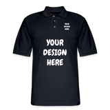 Men's Pique Polo Shirt - midnight navy