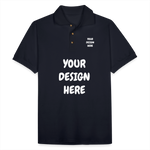 Men's Pique Polo Shirt - midnight navy