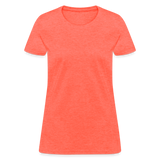 Women's T-Shirt - heather coral