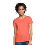 Women's T-Shirt - heather coral