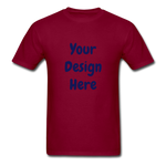 Men's T-Shirt - burgundy