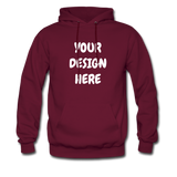 Men's Hoodie - burgundy