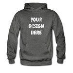 Men's Hoodie - charcoal gray