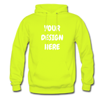 Men's Hoodie - safety green