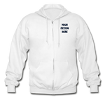 Gildan Heavy Blend Adult Zip Hoodie - white