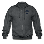 Gildan Heavy Blend Adult Zip Hoodie - deep heather