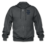 Gildan Heavy Blend Adult Zip Hoodie - deep heather