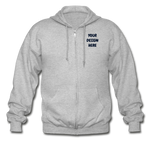 Gildan Heavy Blend Adult Zip Hoodie - heather gray