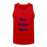 Men’s Premium Tank - red