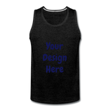 Men’s Premium Tank - charcoal gray