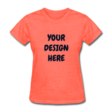 Women's T-Shirt - heather coral