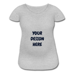 Women’s Maternity T-Shirt - heather gray