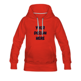 Women’s Premium Hoodie - red