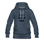 Women’s Premium Hoodie - heather denim