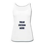 Women’s Premium Tank Top - white