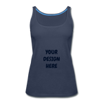 Women’s Premium Tank Top - navy