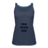 Women’s Premium Tank Top - navy