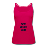 Women’s Premium Tank Top - dark pink