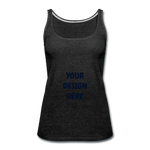 Women’s Premium Tank Top - charcoal gray