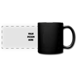 Full Color Panoramic Mug - black