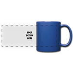 Full Color Panoramic Mug - royal blue