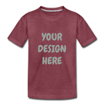 Toddler Premium T-Shirt - heather burgundy