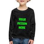 Kids' Premium Long Sleeve T-Shirt - charcoal gray