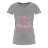 Woman's T-Shirt - heather gray