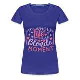 Woman's T-Shirt - royal blue