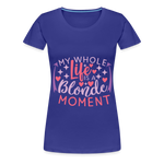 Woman's T-Shirt - royal blue