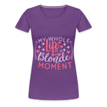 Woman's T-Shirt - purple