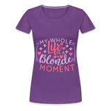 Woman's T-Shirt - purple