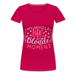 Woman's T-Shirt - dark pink