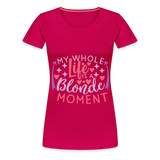 Woman's T-Shirt - dark pink