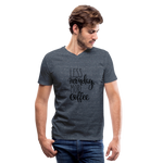 Men's T-Shirt - heather navy