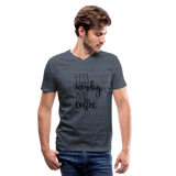 Men's T-Shirt - heather navy