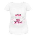 Woman's Maternity T-Shirt - white