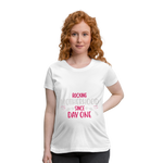 Woman's Maternity T-Shirt - white