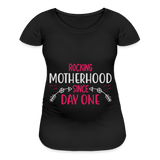 Woman's Maternity T-Shirt - black