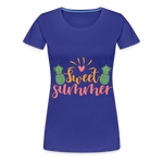 Woman's T-Shirt - royal blue