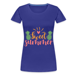 Woman's T-Shirt - royal blue