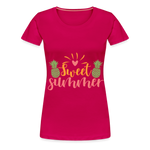 Woman's T-Shirt - dark pink