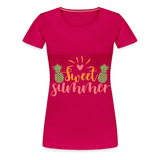 Woman's T-Shirt - dark pink