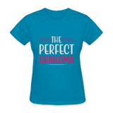 Woman's T-Shirt - turquoise