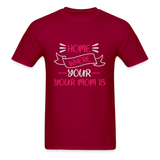 T-Shirt - dark red