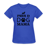 Woman's T-Shirt - royal blue