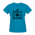 Woman's T-Shirt - turquoise